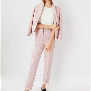 suit set in houndstooth ( including ankle pant)